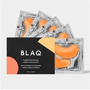BLAQ Pumpkin Fresh Peepers eye Masks